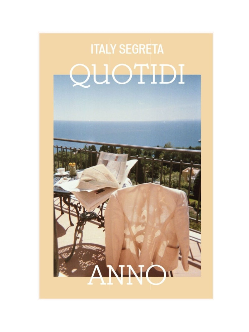 Italy Segreta Magazine Volume 1 Cream